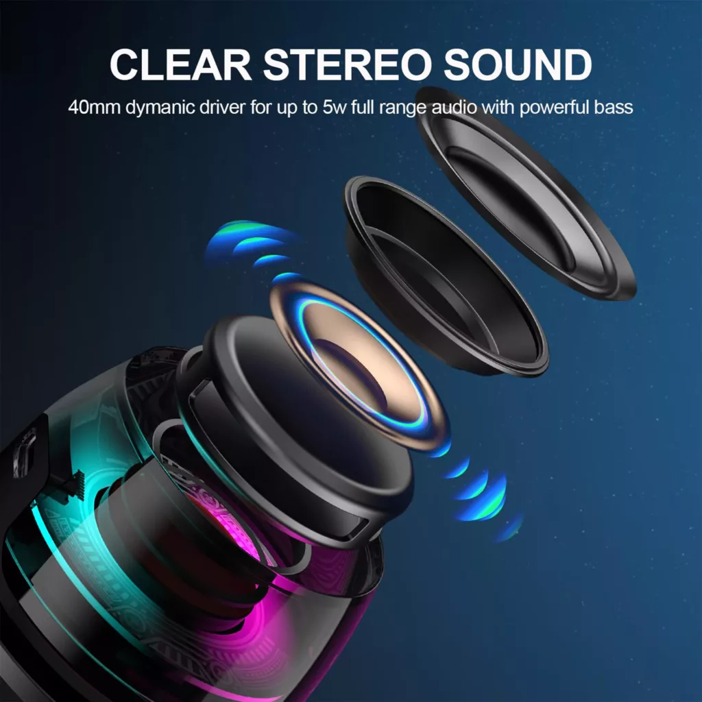 اسپیکر بلوتوثی قابل حمل مدل Magnetic Bluetooth Speaker 01