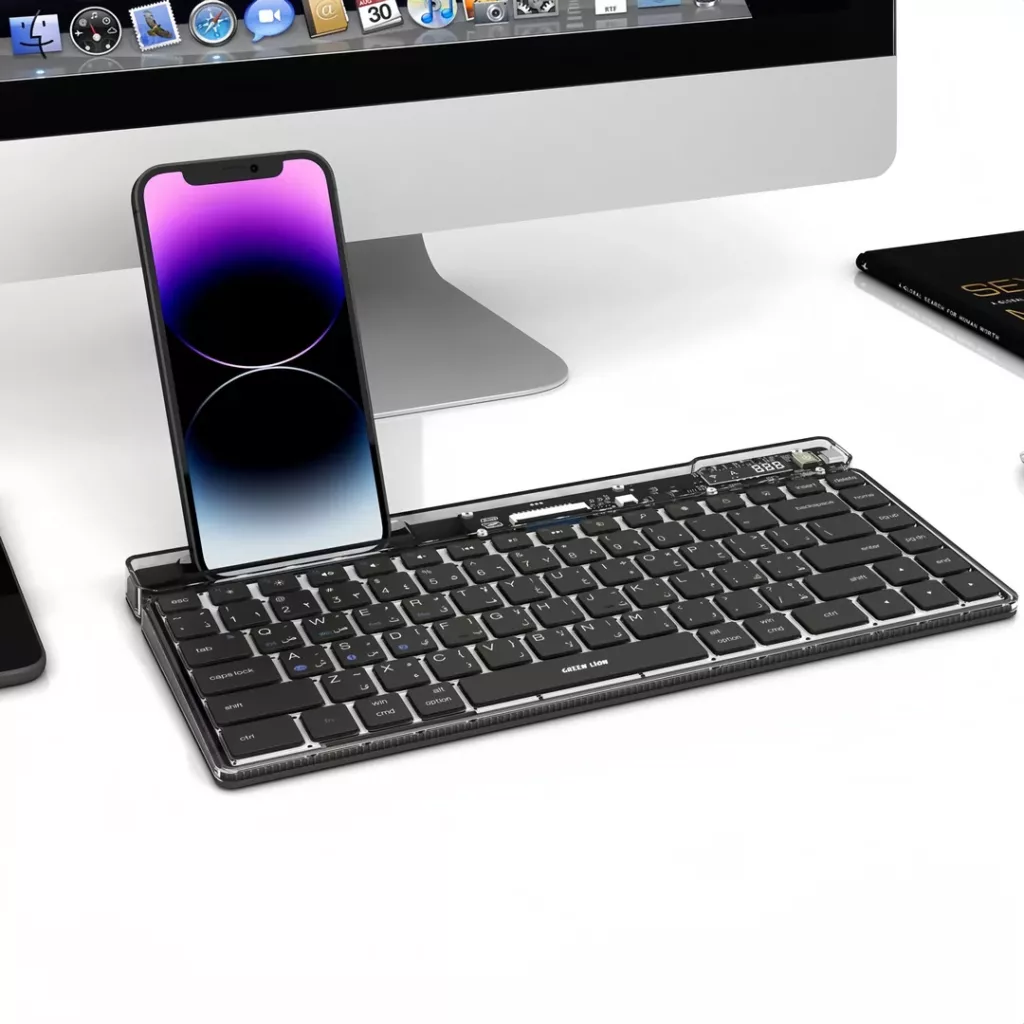 کیبورد بی سیم گرین لاین مدل GNTPKYBBK