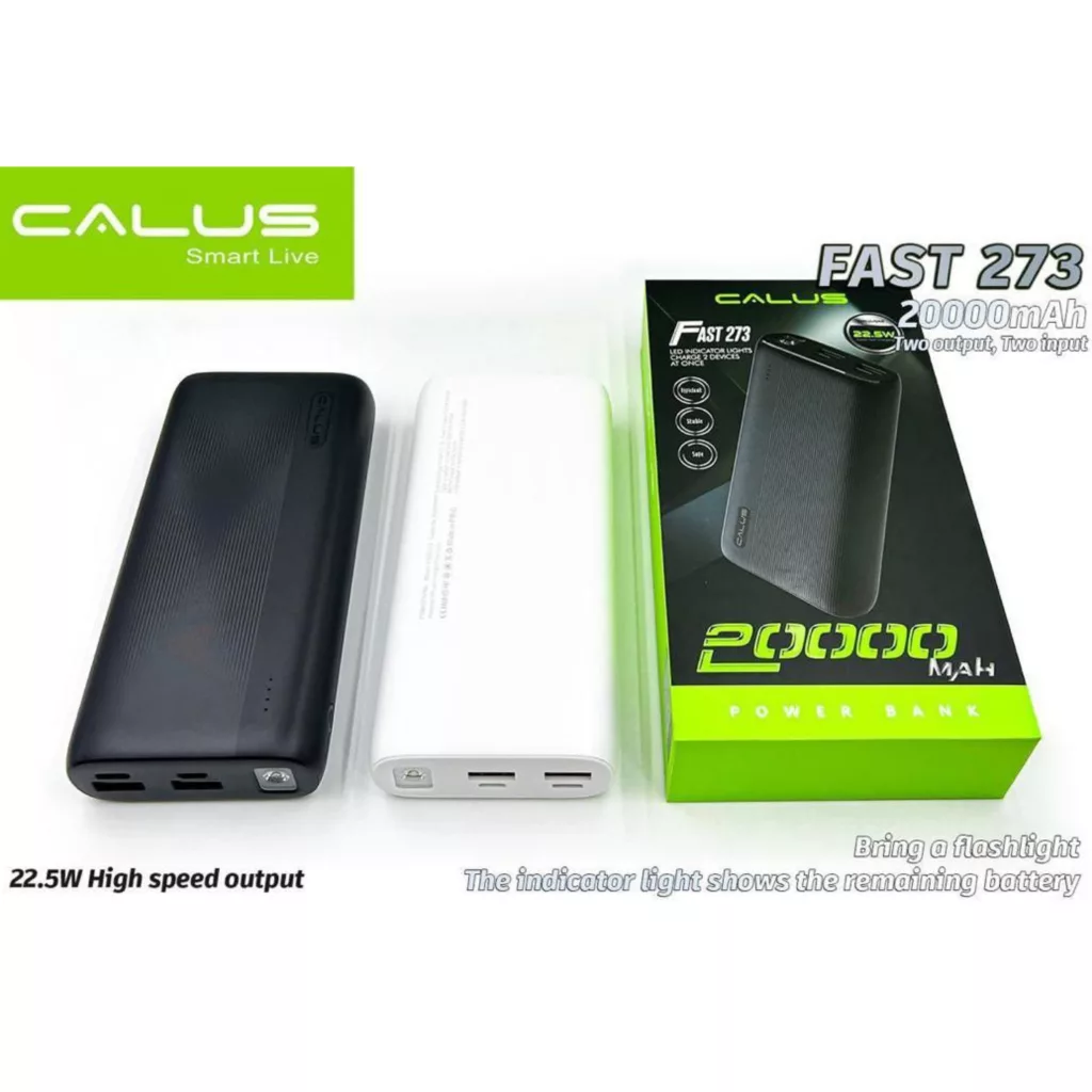 پاوربانک ریمکس مدل Fast 273 ظرفیت 20000 میلی آمپر ساعت