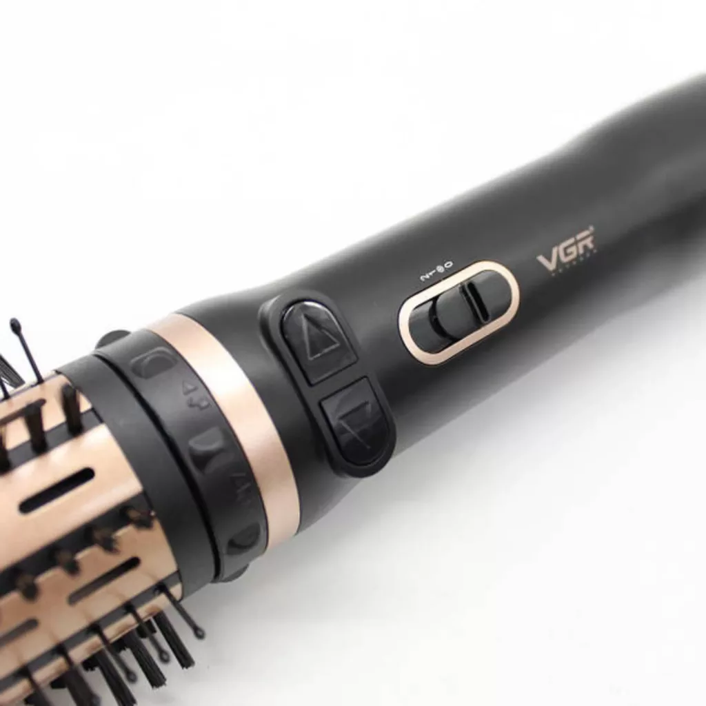 سشوار برس‌دار چرخشی 1000 وات وی جی ار مدل V-496