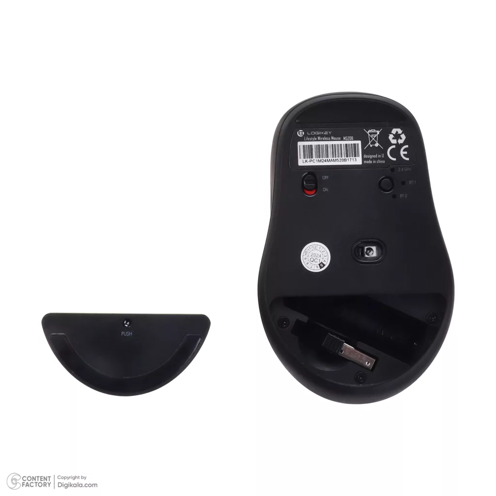 ماوس بی سیم لاجی کی مدل M520B