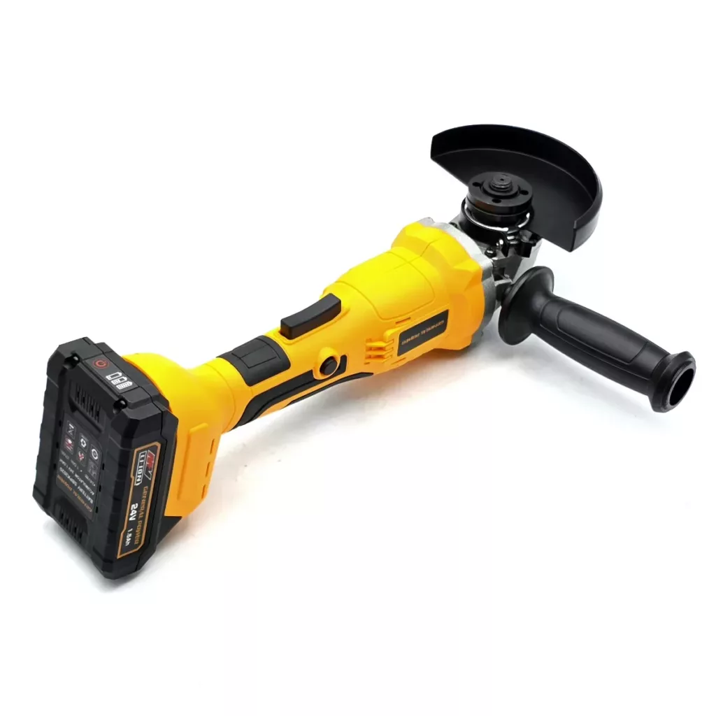 مینی فرز شارژی براشلس 115 میلی متری 24 ولت جنرال پاور مدل STAG-2001BL مجموعه 4 عددی