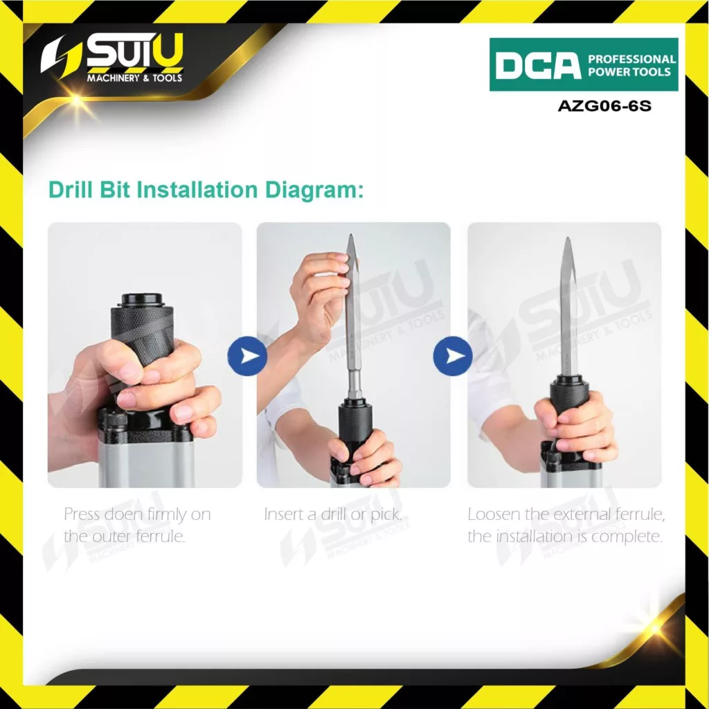 چکش تخریب دی سی ای مدل AZG06-6s