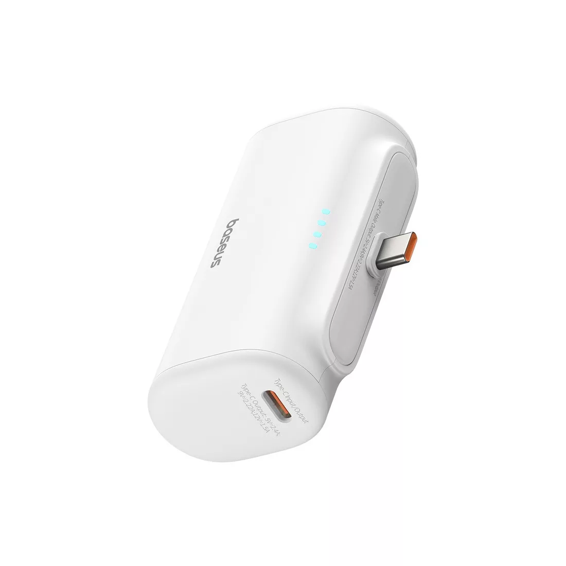 پاوربانک 20 وات باسئوس مدل Compact Fast Charging Type-C Edition ظرفیت 5000 میلی آمپر ساعت