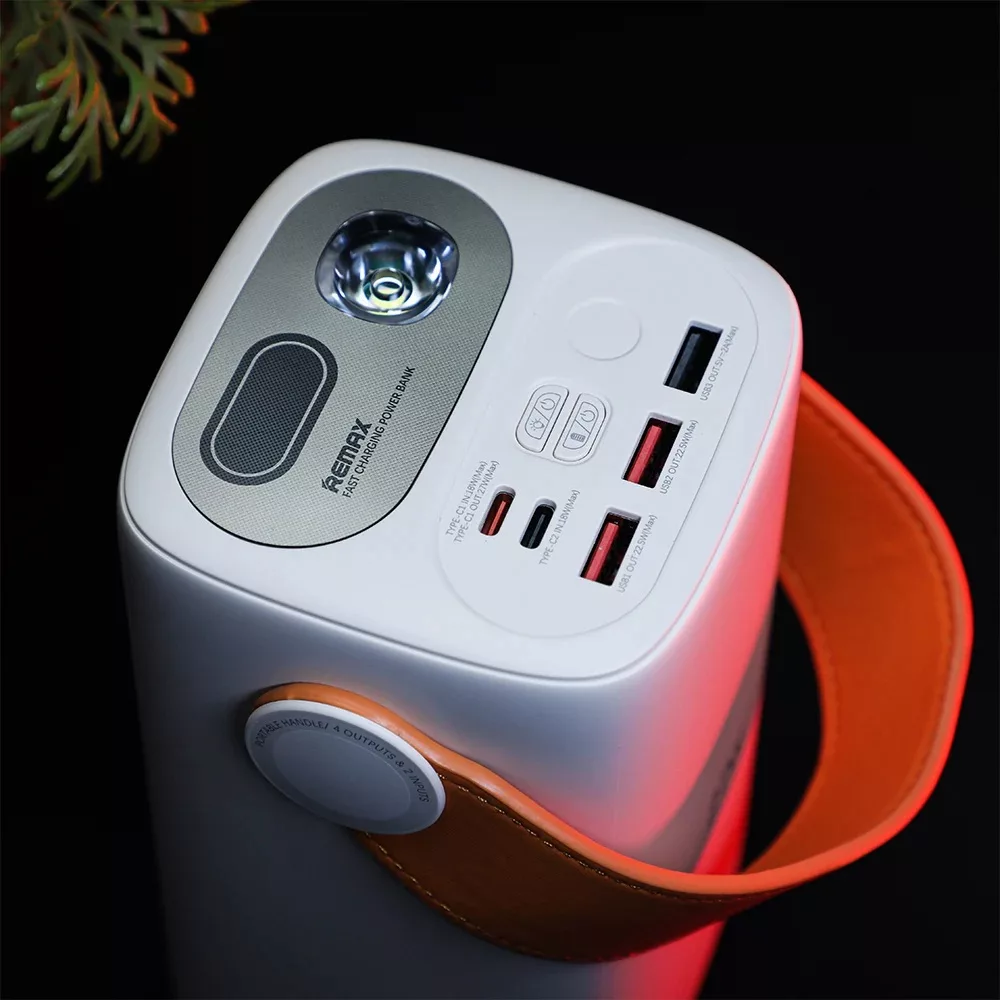 پاوربانک ریمکس مدل Fast Charge 22.5W Gutitan ظرفیت 60000 میلی آمپر ساعت