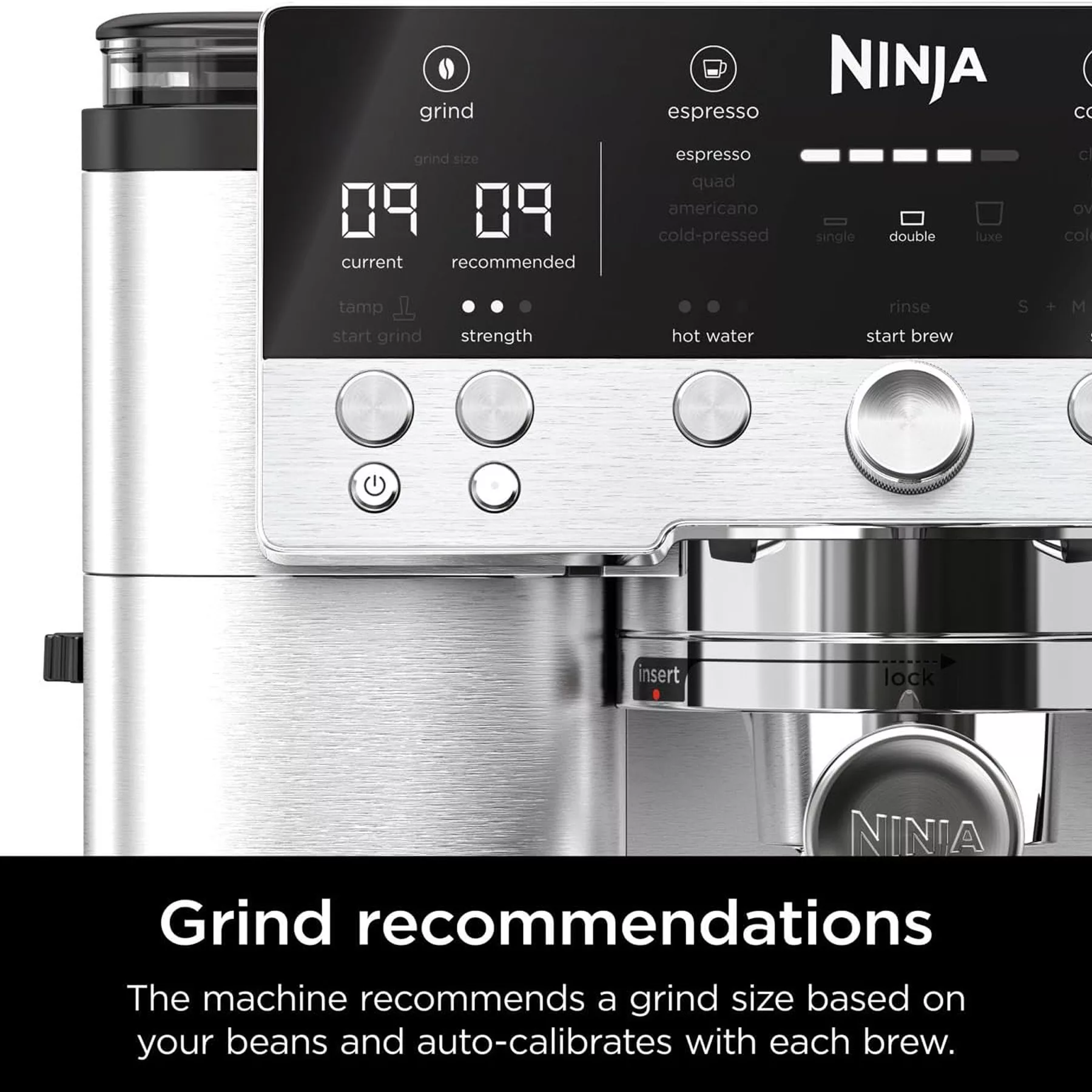 اسپرسو ساز 2000 میلی‌لیتر نینجا مدل ES601UK