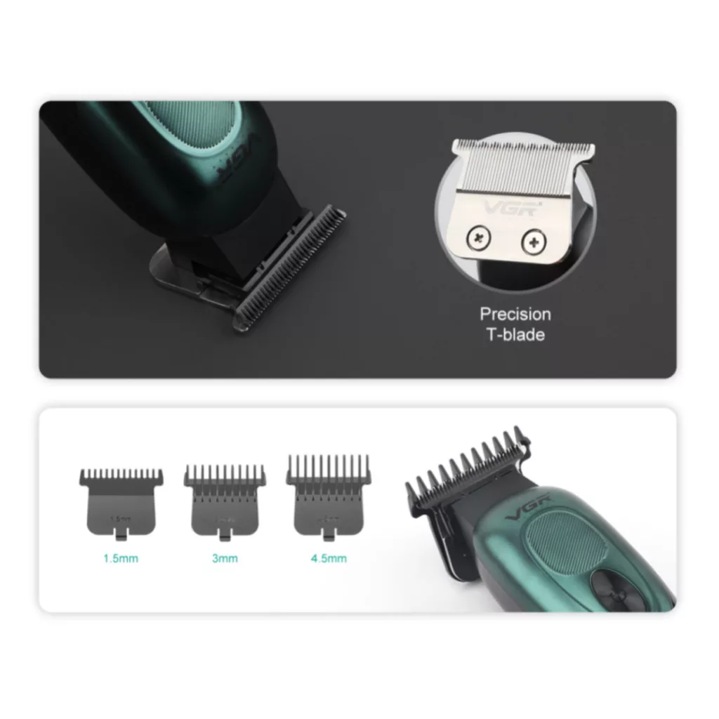 ماشین اصلاح موی سر و صورت وی جی ار مدل V-227