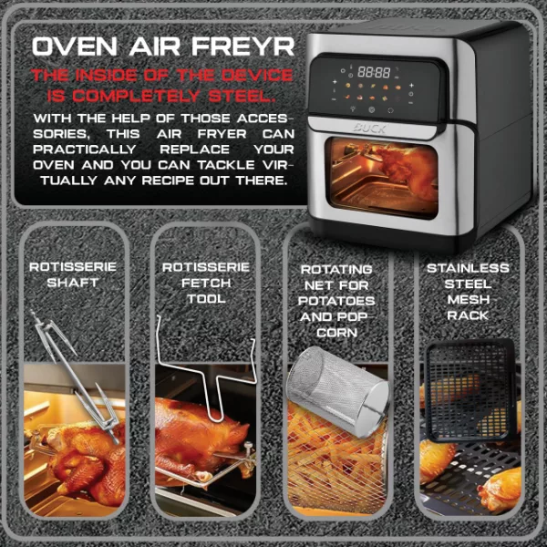 سرخ کن بدون روغن ۱۲ لیتری باک مدل BK1013