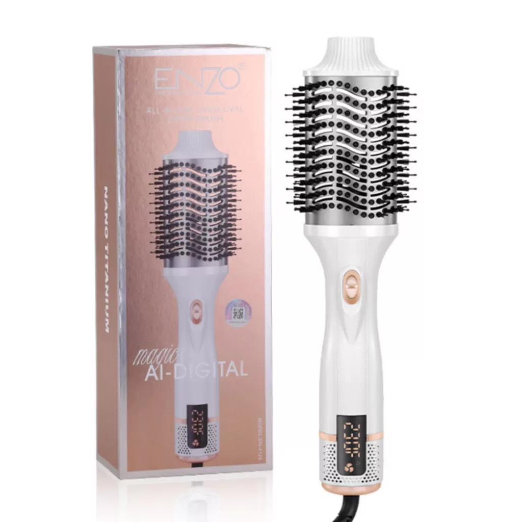 سشوار برس‌دار حالت‌دهنده 1500 وات انزو پروفیشینال مدل EN-4124