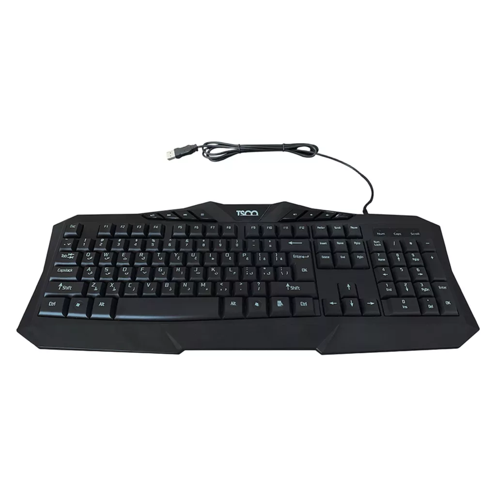 کیبورد تسکو مدل TK 8020N، سوییچ ممبران، Full-Size