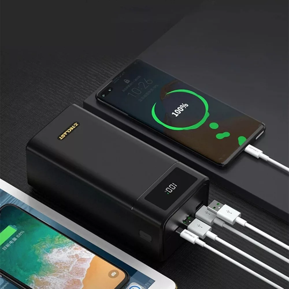 پاوربانک تکلاست مدل A60 Pro-K ظرفیت ۵۷۰۰۰ میلی‌آمپر ساعت