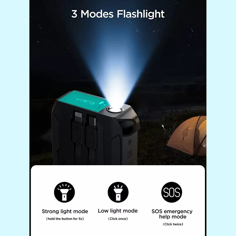 پاوربانک جوی روم مدل JR-L018 ظرفیت 20000 میلی آمپر ساعت