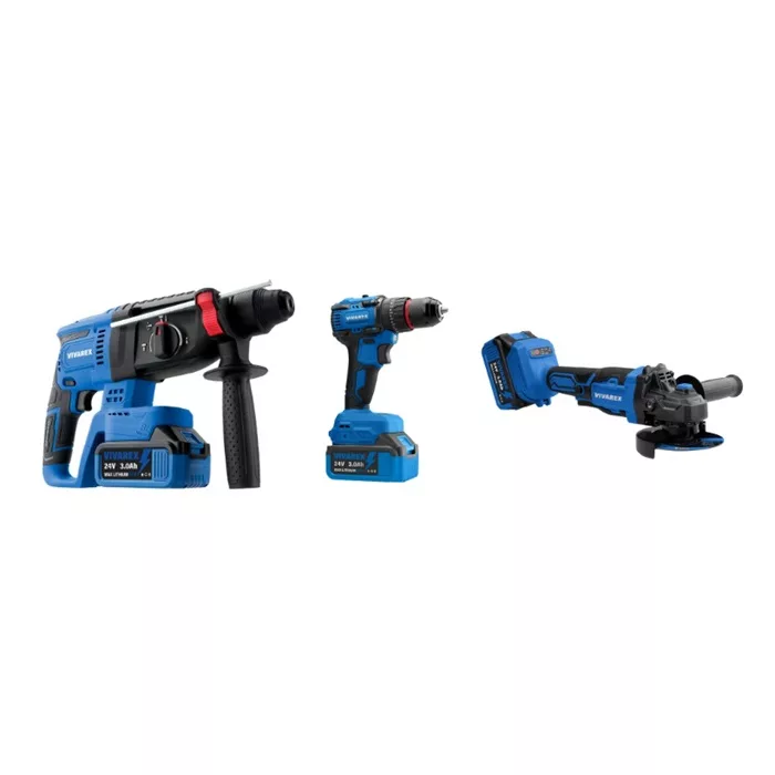 دریل پیچ گوشتی ویوارکس مدل VR2403-BCK مجموعه سه عددی