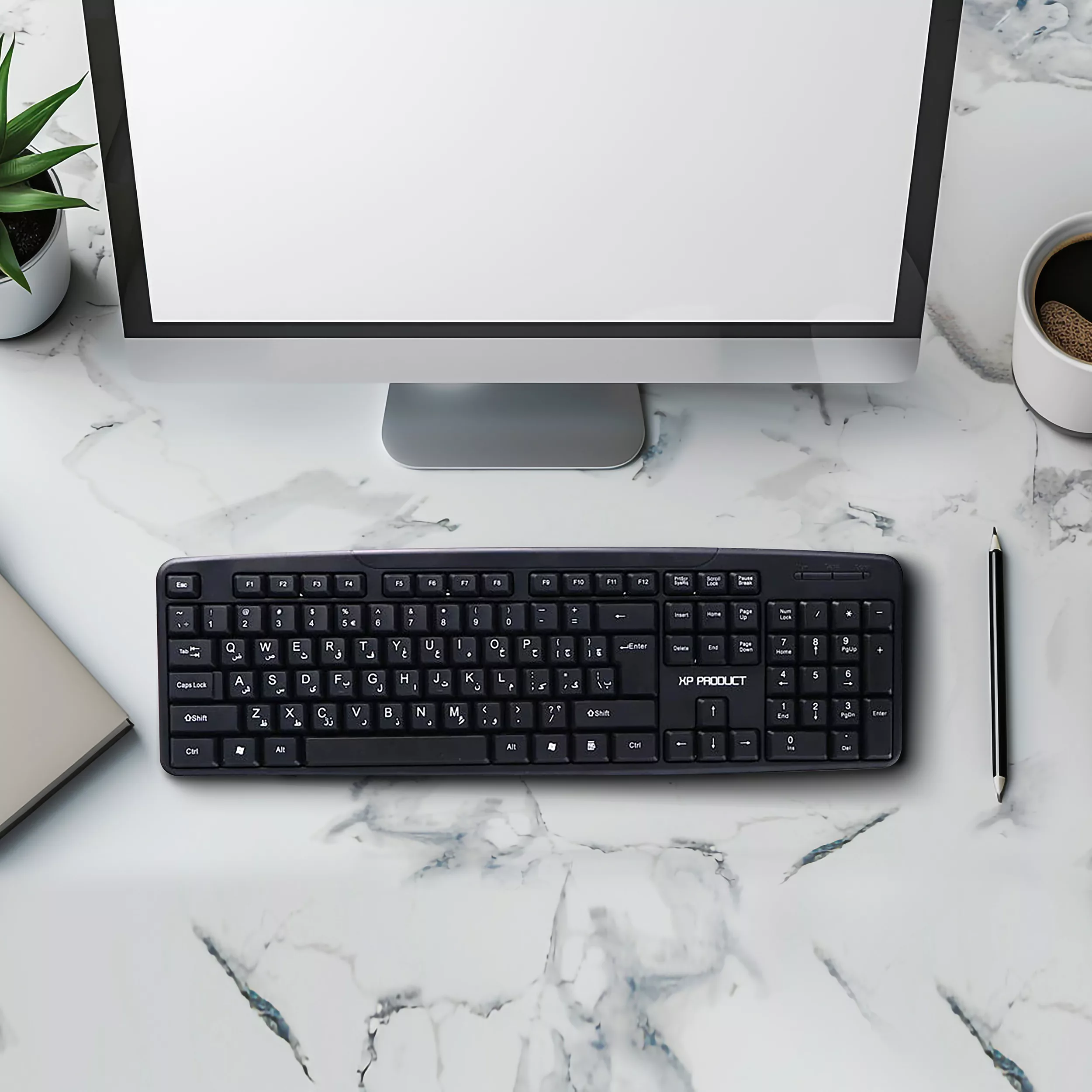 کیبورد ایکس پی-پروداکت مدل XP-8000K؛ Full-size