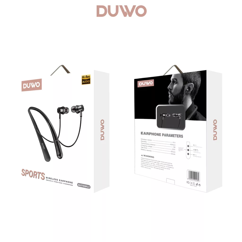 هدفون بلوتوثی داوو مدل BUTTERFLY