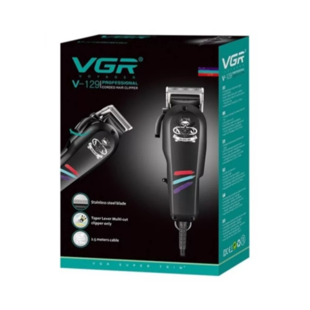 ماشین اصلاح موی سر و صورت وی جی ار مدل V-129