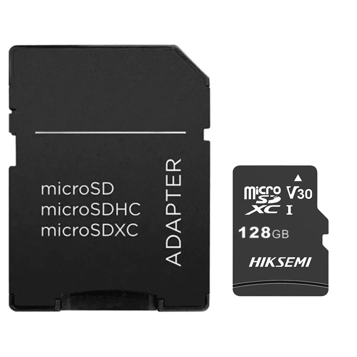 کارت حافظه microSDHC هایکسمی مدل HS-TF-C1 کلاس 10 ظرفیت 128 گیگابایت به همراه آدابتور کارت حافظه microSDHC هایکسمی مدل HS-TF-C1 کلاس 10 ظرفیت 128 گیگابایت به همراه آدابتور