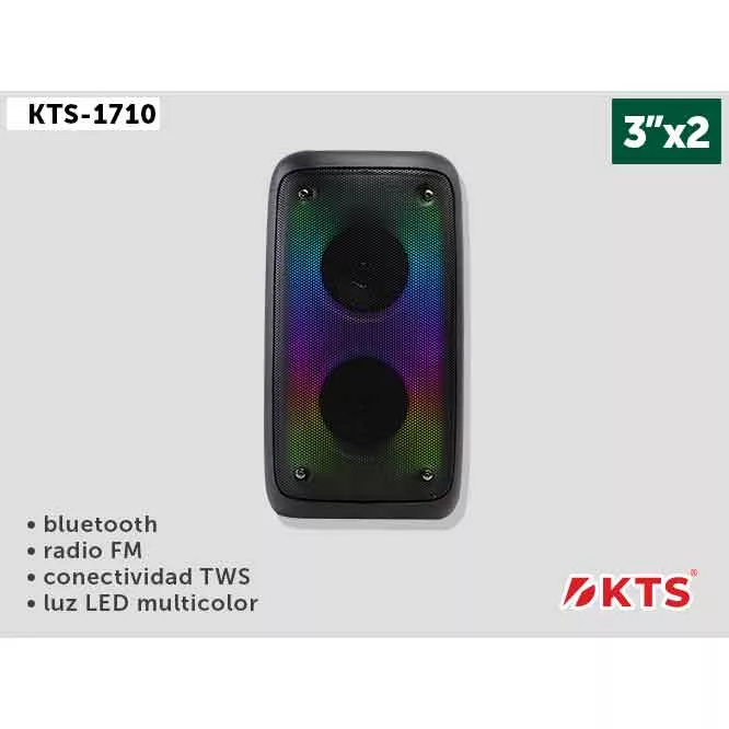 اسپیکر بلوتوثی قابل حمل مدل KTS-1710