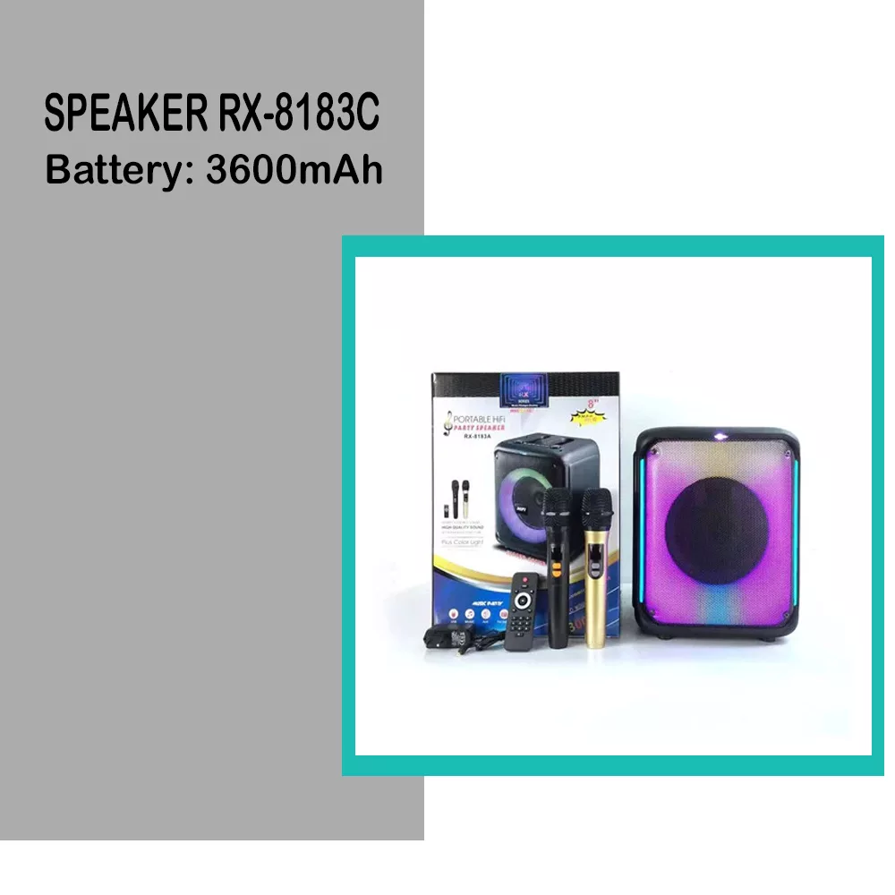 اسپیکر بلوتوثی قابل حمل مدل RX-8183C