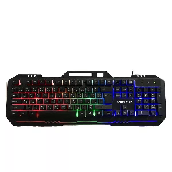 کیبورد مخصوص بازی نورث پلاس مدل KEYBOARD PHANTOM K101