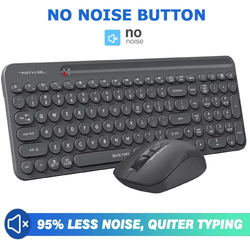 کیبورد و ماوس بی سیم ای فورتک مدل FG_33OO_AIR2