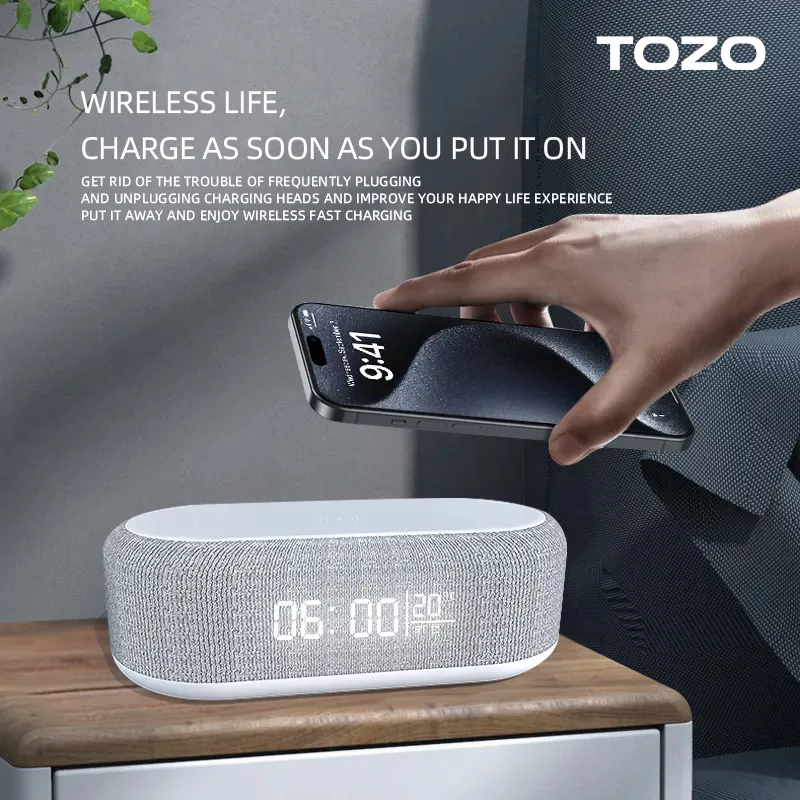 اسپیکر بلوتوثی قابل حمل توزو مدل YZ-6B 6 In 1