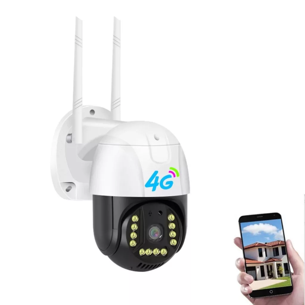 دوربین مداربسته تحت شبکه مدل SIM CARD 4G V380