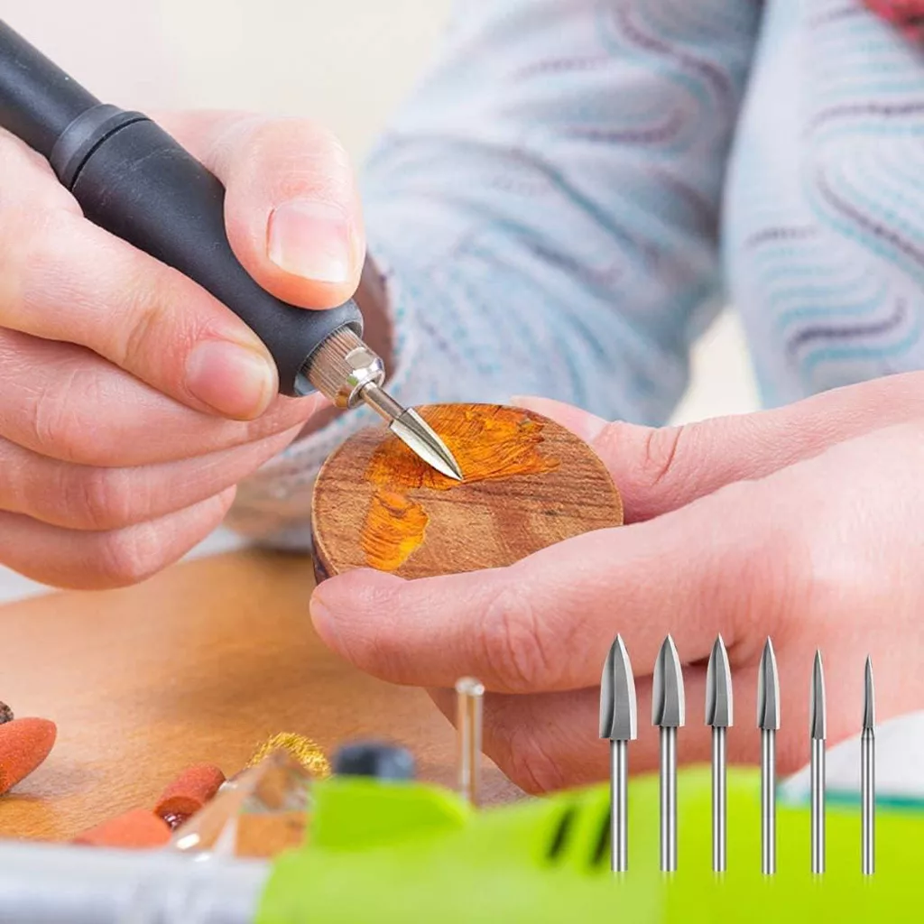 چوب ساب نیزه ای سه پر مدل jt-6 مجموعه ۶ عددی