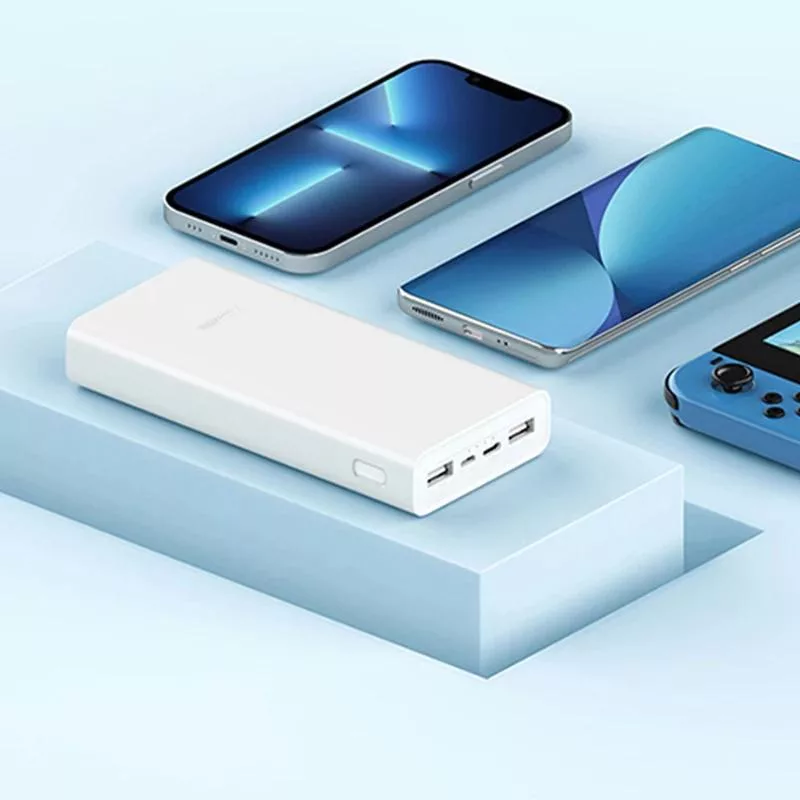 پاوربانک 22.5 وات شیائومی مدل PB2022ZM ظرفیت 20000 میلی آمپر ساعت