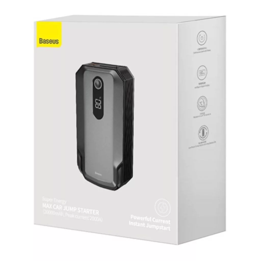 پاوربانک باسئوس مدل CRJS04 ظرفیت 20000 میلی امپر ساعت