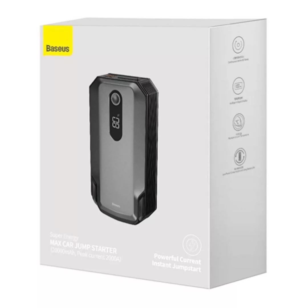 پاوربانک باسئوس مدل CRJS04 ظرفیت 20000 میلی امپر ساعت