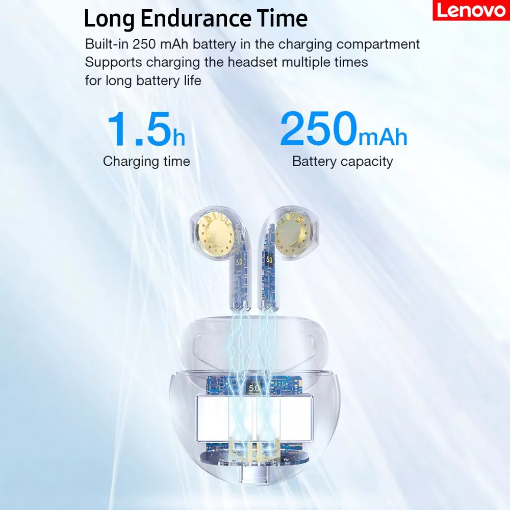 هدفون بلوتوثی لنوو مدل HSA POWER HT38 NOISE