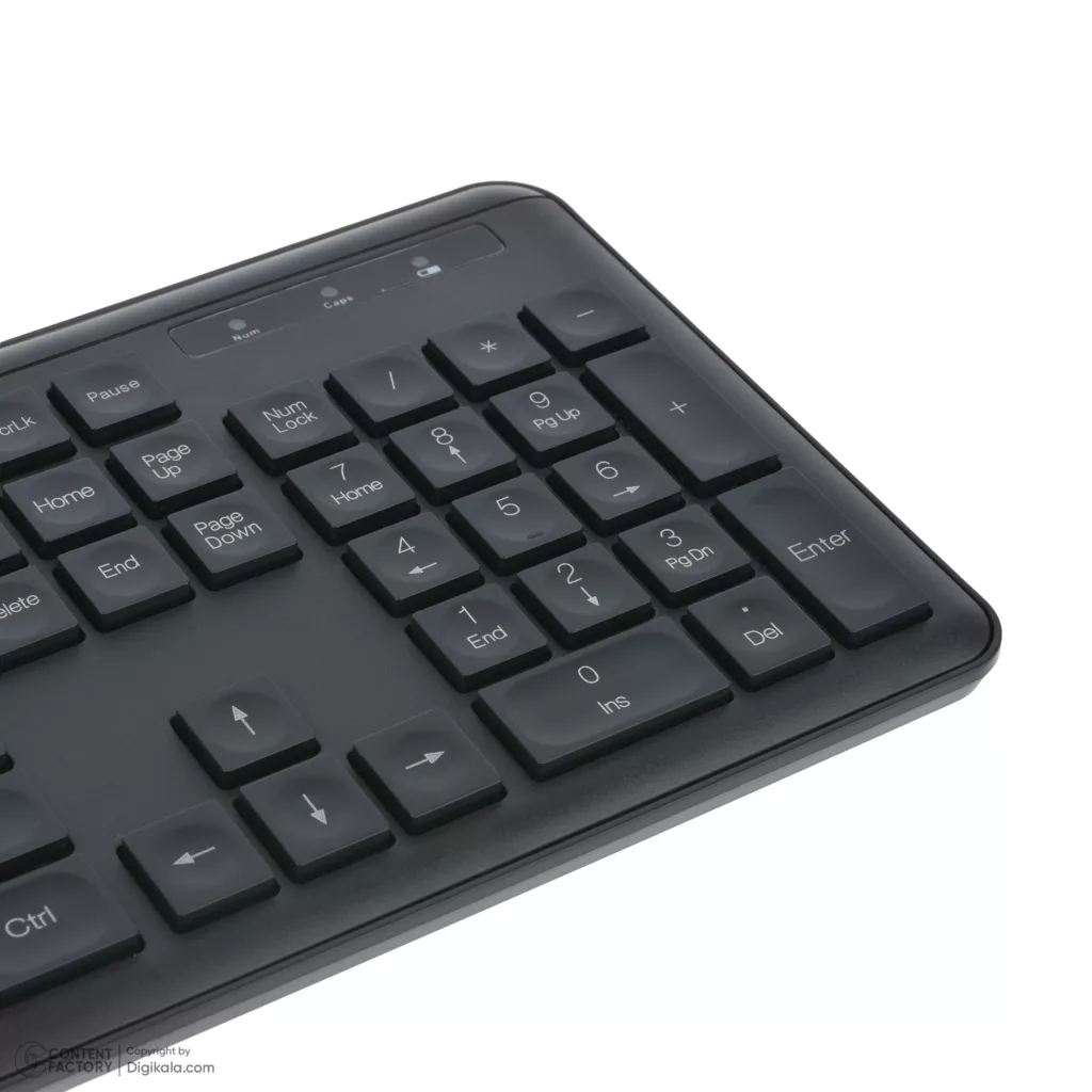 کیبورد و ماوس بی‌سیم باندا مدل C400
