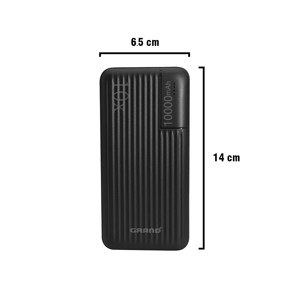 پاوربانک گرند مدل GR-14 ظرفیت 10000 میلی آمپر ساعت