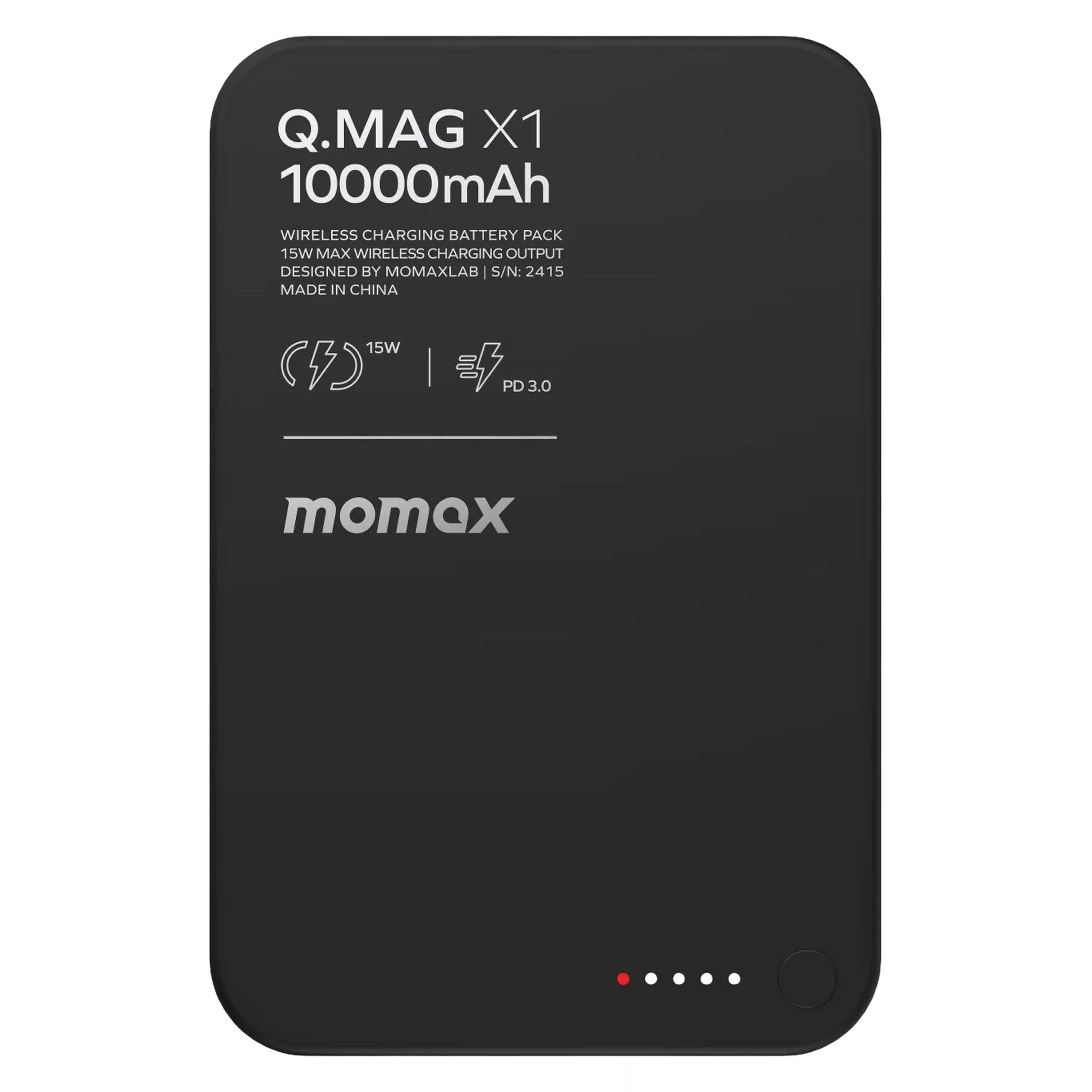 پاور بانک مومکس مدل IP117D ظرفیت 10000 میلی امپرساعت