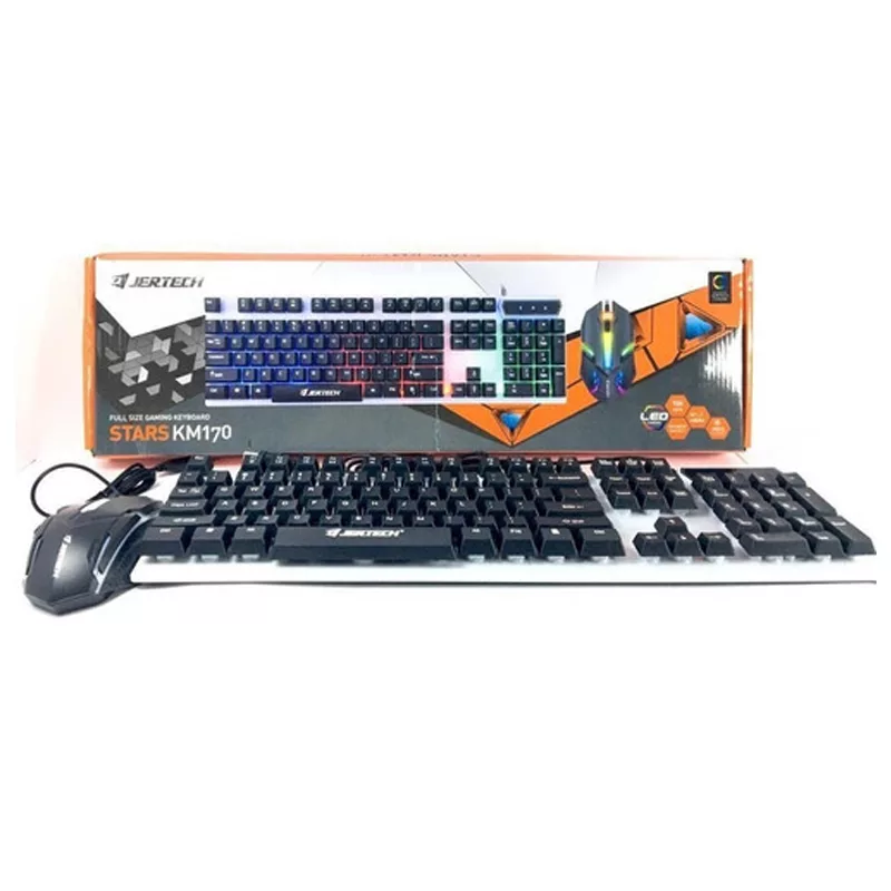 کیبورد و ماوس مخصوص بازی جرتک مدل STARS KM170
