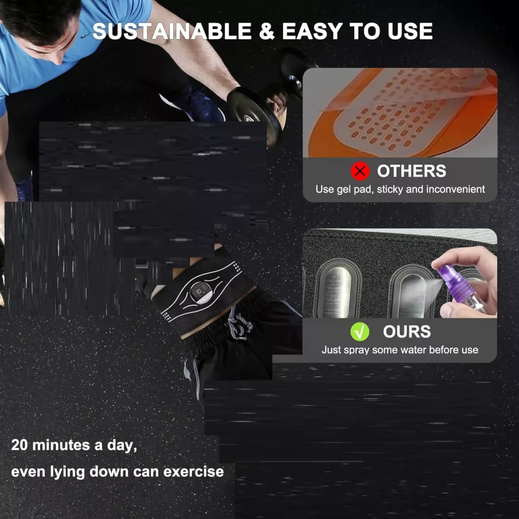 کمربند لاغری برقی مدل W8