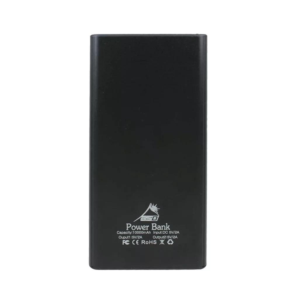 پاوربانک ای اس دی مدل ASD-SOLO ظرفیت 10000 میلی آمپر ساعت