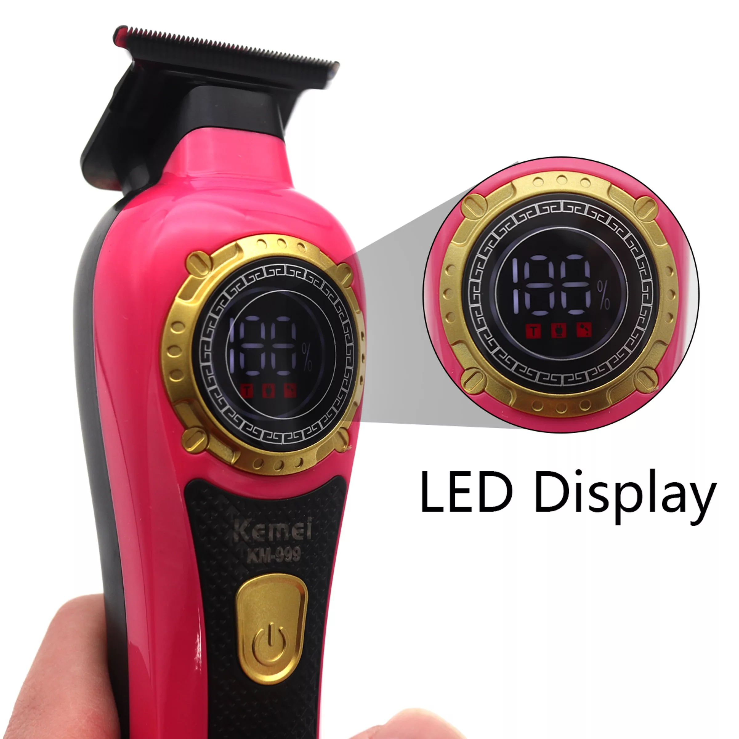 ماشین اصلاح موی سر و صورت شارژی کیمی مدل km-999