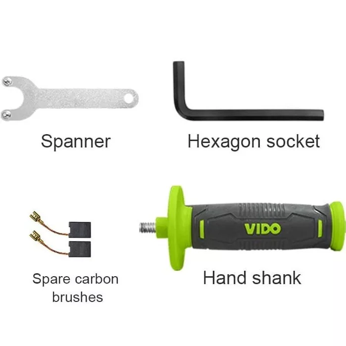 مینی فرز 115 میلیمتری 950 وات ویدو مدل WD010550950