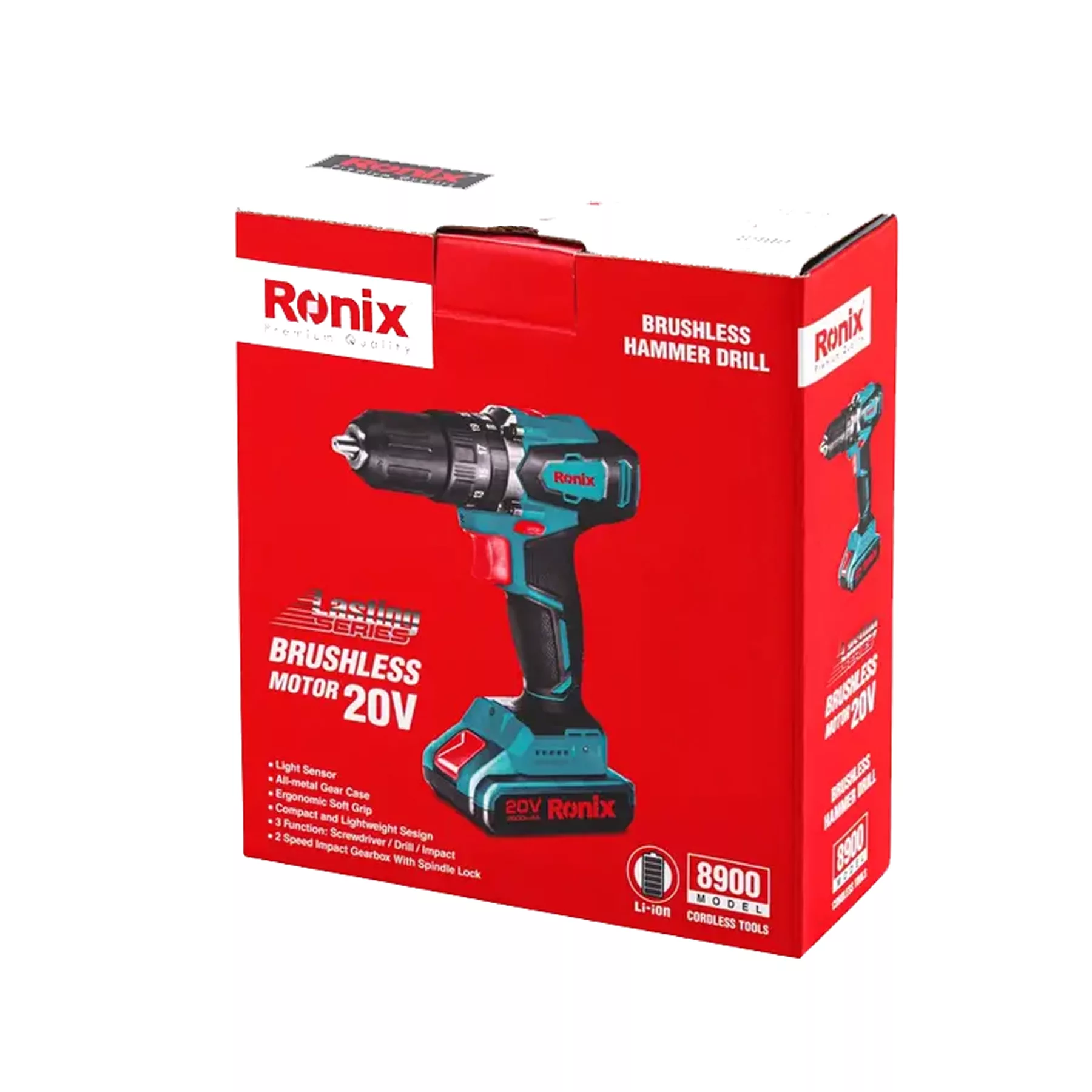 دریل چکشی رونیکس مدل 8900