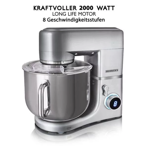 همزن کاسه‌دار 12 لیتری هنریچ مدل HKM 8120