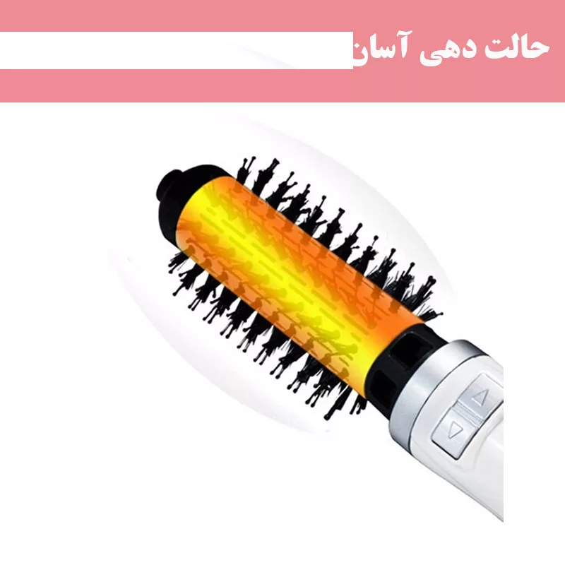 سشوار برس‌دار چرخشی شینون مدل SH-8228