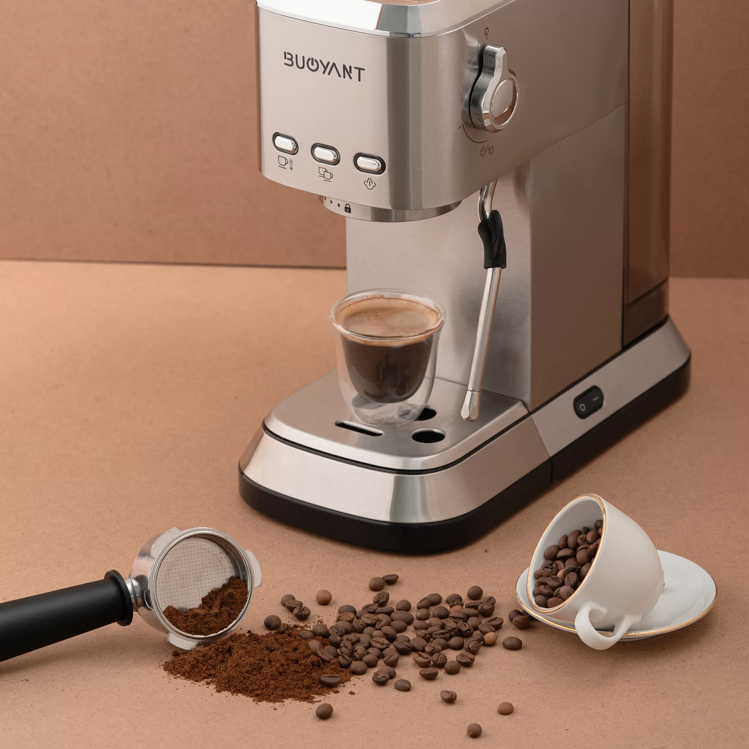 اسپرسو ساز ۱۵۰۰ میلی‌لیتر بویانت مدل BC-985