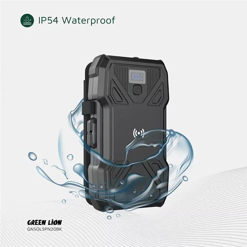 پاوربانک گرین لاین مدل 5P ظرفیت ۲۰۰۰۰ میلی آمپر ساعت