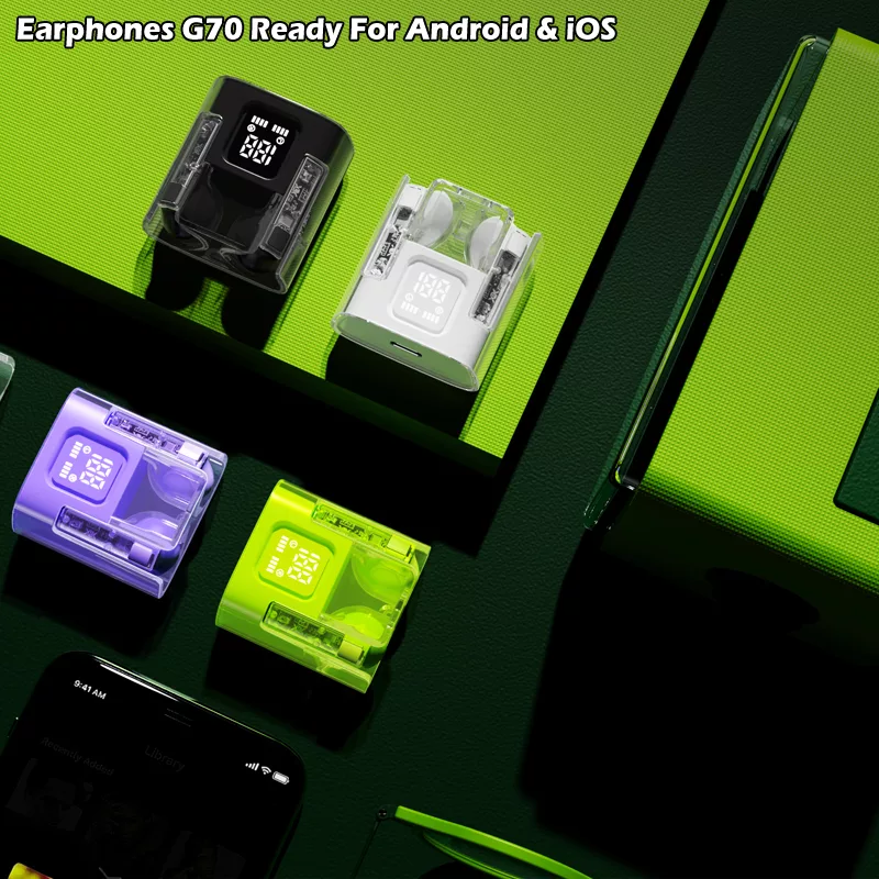 هندزفری بلوتوثی کلکسی مدل G70 TWS