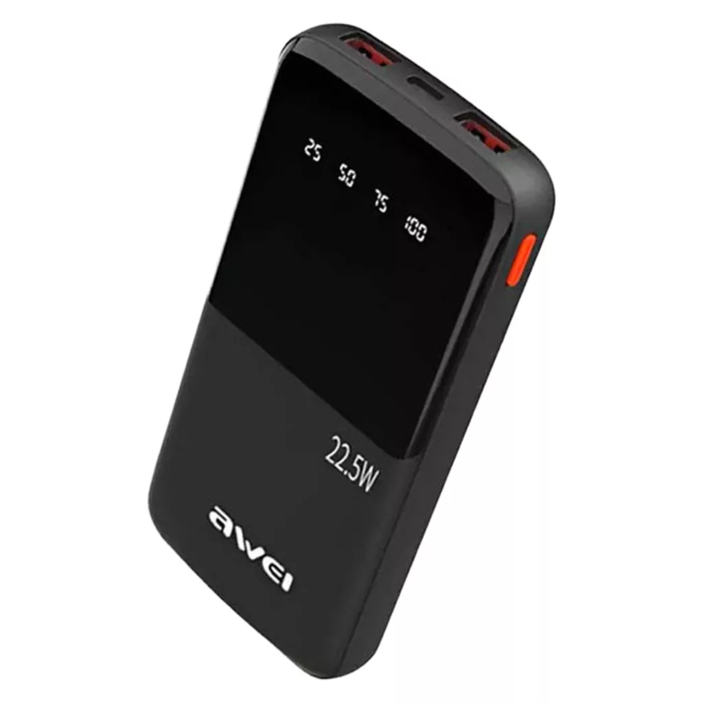 پاوربانک اوی مدل P10K 22.5W ظرفیت 10000 میلی آمپر ساعت