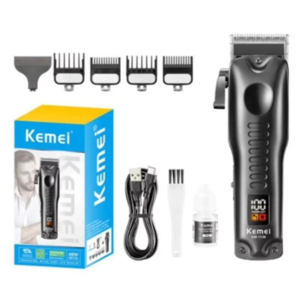 ماشین اصلاح موی سر و صورت شارژی کیمی مدل KM-1136