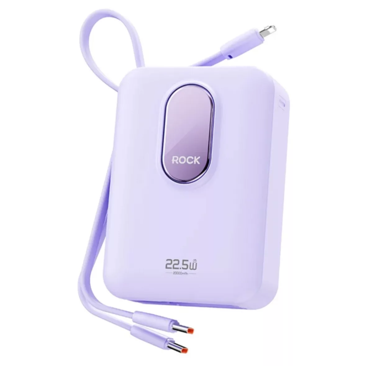 پاوربانک راک مدل Y19 ظرفیت 1500 میلی آمپر ساعت