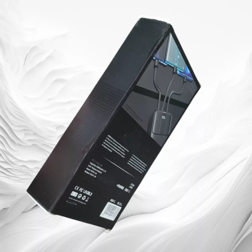 پاوربانک مدل 20000mah_PD ظرفیت 20000 میلی آمپر ساعت